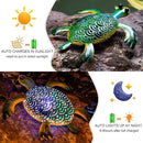 Natelf Solar Powered Turtle Statue Outdoor Decor Metal Animal Yard Art Waterproof Outdoor Sculptures for Patio, Yard, Balcony, Yard Ornament - Unique Housewarming Gifts by GreenHaven Gardens
