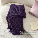 Bedsure GentleSoft Purple Throw Blanket for Couch - Super Soft Cozy Blankets Gifts for Women Men Girls, Cute Small Fleece Throws for Bedroom Home Decor, 50x70 Inches by CozyNest Decor