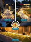 Solar Lights Outdoor Waterproof,6 Pack Bronze Pathway Lights with 10-40 LM Dimmable Glass and Metal, Solar Powered Garden Decor for Yard,Patio,Pathway,Driveway(Warm White) by GreenHaven Gardens