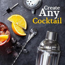Highball & Chaser 13-Piece Cobbler Cocktail Shaker Set Stainless Steel Mixology Bartender Kit With Stand For Home Bar Cocktail Set | Laser Engraved Cocktail Tools | Plus Ebook with 30 Cocktail Recipes by CozyNest Decor