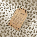 Casafield Round Pouf Ottoman, Natural - 20" Diameter x 14.5" High Cotton Knit Foot Stool - Boho Floor Pouffe for Living Room, Bedroom, Home Office by CozyNest Decor