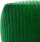 Mark&Day Pouf Ottoman, Rubbach Modern Dark Green Cube Pouf Foot Rest for Living Room, Bedroom and Boho Home Decor (16"x16"x16") by CozyNest Decor