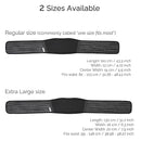 NeoTech Care Adjustable Maternity Belt - Light and Breathable Pregnancy Belly Support Band for Pregnant Women (Black, Extra Large Size) by TinyTreasures Baby Boutique