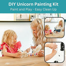 Unicorn Painting Kit for Girls - STEM Certified Unicorn Craft for Girls Ages 4-6 & up- Paint Your Own Arts and Crafts Includes 2 DIY Headbands & 8 Kids Painting Crafts for Fun Screen-Free Play by TinyTreasures Baby Boutique