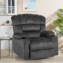 Recliner Chair Manual Modern Ergonomic Lounge Single Sofa Seat Living Room Lounge Recliners on Clearance Foam Filling by CozyNest Decor