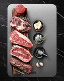 Titanium Cutting Board, 100% Pure Titanium Cutting Boards For Kitchen, Best Non Toxic titanium chopping board, Dishwasher safe, Hygiene and Durability for Meat, Fruit, and Vegetables (3PCS) by CozyNest Decor
