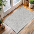 CAMILSON Easy Jute Rug 2x3, Indoor Outdoor Gray Color Farmhouse Area Rugs for Living Room and Kitchen Rug, Solid Boho Woven Design, Easy-Cleaning, Washable Outside Carpet Alfombras (2 x 3) by CozyNest Decor
