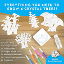 National Geographic Craft Kits for Kids - Crystal Growing Kit, Grow 6 Crystal Trees in Just 6 Hours, Educational Craft Kit with Art Supplies, Geode Specimen, STEM Arts & Crafts Kit (Amazon Exclusive) by TinyTreasures Baby Boutique