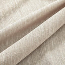 MYSKY HOME Living Room Curtains for Windows, Linen Look Texture Semi Sheers Boho Drapes Extra Long Floor Length Curtain Panels Soft Cotton Fabric, 50 x 108 Inch, Light Oatmeal, 2 PCs by CozyNest Decor