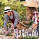 HLDD HANDLANDY Work Gloves for Women and Ladies, Leather Gardening Gloves Flexible Mechanic Working Gloves by GreenHaven Gardens