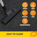 JSEI Dirt Trapper Door Mat 24"x36" Non-Slip Washable Entrance Mat, Dog Doormats, Absorbent & Fade-Resistant Floor Mats, Low Profile Welcome Mats for Entryway, Front Door, and Inside Entrance, Black by CozyNest Decor