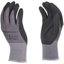 Amazon Basics Micro-Foam Nitrile Coated Work Gloves, Nylon Liner Fiber, Touch Screen, Grey, Size 6/XS, 12-Pair by GreenHaven Gardens
