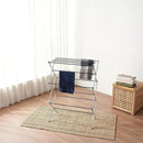 Displays By Jack Portable Collapsible Clothing Dryer Rack, Foldable Drying Rack for Clothes, Lingerie, Towels, Linens, Laundry Home Apartment Must Haves, Metal Chrome Finish by CozyNest Decor