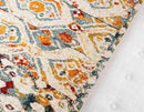 Unique Loom Rosso Collection Vintage, Geometric, Bohemian, Traditional, Distressed, Southwestern Area Rug, 2' 0" x 6' 0", Multi/Ivory by CozyNest Decor
