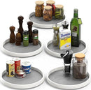 Simple Houseware 12-Inch Lazy Susan Spice Organizer Rotating Tray, 5-Pack by CozyNest Decor