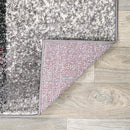 Rugshop Modern Distressed Boxes Runner Rug 2' x 7' Gray by TinyTreasures Baby Boutique