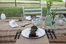 Fortessa Arezzo 18/10 Stainless Steel Flatware, 5 Piece Place Setting, Service for 1, Brushed Black - 5PPS-1656B-05 by CozyNest Decor