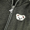 Baby Boys Girls Fleece Vest Zip Up Cute Bear Jackets Fuzzy Fall Winter Warm Clothes Newborn Outwear for Toddler Infant by TinyTreasures Baby Boutique