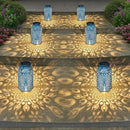 Outdoor Solar Lanterns Waterproof Peacock Garden Gifts Women Mom, Big Solar Lights, Garden Decor, Yard Art, Outside, Patio Ornaments, Birthday, Mothers' Day Birthday Gifts (2Pack, Blue Gold by GreenHaven Gardens