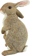 Design Toscano QM200681 Hopper the Bunny Standing Rabbit Indoor/Outdoor Garden Statue, 6 Inches Wide, 11 Inches Tall, Handcast Polyresin, Full Color Finish by GreenHaven Gardens