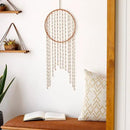 Mark&Day Wall Art, Wiesmath Bohemian Farmhouse Burnt Orange Macrame Tapestry Wall Hanging for Living Room, Bedroom, Office or Kitchen (30"H x 12"W) by CozyNest Decor