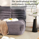 Bean Bag Chair, Lazy Floor Sofa Couch for Adults and Kids, Fireside Chair with Ergonomic Design, Memory Foam Lounge Chair for Living Room Bedroom, Office, Grey by CozyNest Decor