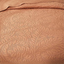 MarCielo 3-Piece 100% Cotton Oversized Bedspread Lightweight Quilt Coverlet Embroidery Farmhouse Bedding Set T0 (Royal Orange, Twin (68"x86"))