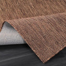 Washable Indoor Outdoor Rug 6x9 Weather Resistant Area Rugs Modern Solid for Porch Deck Balcony Backyard Patio Outside Carpet (6 X 9 Gold Brown) by CozyNest Decor