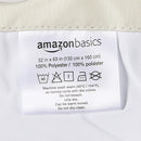 Amazon Basics Room Darkening Blackout Window Curtains 2 Panels with Grommets, for Living Room and Bedroom, 52 x 84 inches, Beige by TinyTreasures Baby Boutique