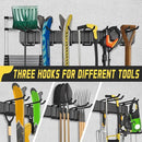 Garage Wall Organizer,12Pack Carries 600 lbs,Garden Tool Organizer 49.5in With Large Storage Space,Easy Assembly, Sturdy Design,for Efficient Tool Storage Garage Organization by GreenHaven Gardens