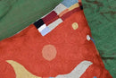 Kandinsky Modern Pillow Cover Orange Abstract Pillowcase Modern Chair Cushion Contemporary Pillowsham Outdoor Mid Century Chair Handmade Wool Size 18x18 by CozyNest Decor
