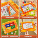 NIPLOOW Magnetic Drawing Board for Kids 3 4 5 6 Years Old Girl Boy, Writing Painting Magnet Doodle Pad Early Educational Learning Kids Toys for Toddlers Birthday Christmas Gifts by TinyTreasures Baby Boutique