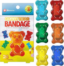 BioSwiss Bandages, Gummy Bear Shaped Self Adhesive Bandage, Latex Free Sterile Wound Care, Fun First Aid Kit Supplies for Kids, 24 Count by TinyTreasures Baby Boutique