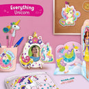 Imagimake Unicorn Craft Kit | 20+ Mess Free Activities | Bracelet Making Kit, Magnetic Board Princess Dress Up, Unicorn Stickers and More | 5,6,7,8 Year Old Girl Birthday Gift | Crafts for Girls 8-12 by TinyTreasures Baby Boutique