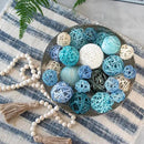 ANDALUCA Decorative Balls Bag Bowl Filler Home Decor (Turqouise Blue) by CozyNest Decor