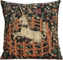 Charlotte Home Furnishings Couch Pillow Covers 16X16 in, Unicorn Decorative Throw Pillow Covers, Belgian Square Tapestry Cushion Case, Living Room Bed Sofa Home Decor, Soft Cotton Jacquard Woven by CozyNest Decor