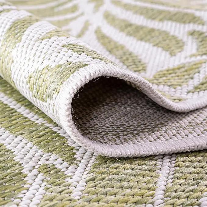 Keen Home Design Terrace Outdoor Runner Rug - 2x10 Washable Indoor/Outdoor Rug for Patio, Kitchen, Balcony, Beach, Garden, Deck and Porch, Size: 2'2"x9'11", photo 7 of 7
