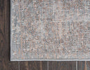 Unique Loom Rosso Collection Vintage, Traditional, Bohemian, Geometric, Distressed, Southwestern Area Rug (2' 7 x 10' 0 Runner, Gray/Ivory) by CozyNest Decor