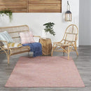 Nourison Home Positano Indoor/Outdoor Rainbow 4' x 6' Area Rug, Easy Cleaning, Non Shedding, Bed Room, Living Room, Dining Room, Backyard, Deck, Patio (4x6) by CozyNest Decor