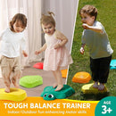 JOYIN 5 Pcs Turtle Balance Stepping Stones, Kids Turtle Path Jumping Stones, Toddler Obstacle Course Coordination Game Toys Indoor or Outdoor Play for Kids Aged 3+ by TinyTreasures Baby Boutique