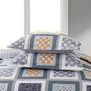 NEWLAKE Quilt Bedspread Sets - Bohemian Farmhouse Pattern Reversible Coverlet Set, King Size by CozyNest Decor