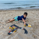 Flexible Rubber Roads Play Set – Open-Ended City & Car Track Play