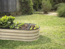 Galvanized Raised Garden Beds Outdoor // 4×2×1 ft Planter Raised Beds for Gardening, Vegetables, Flowers // Large Metal Garden Box (Natural Wood Grain) by GreenHaven Gardens