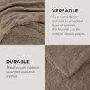 Bedsure GentleSoft Fluffy Light Chocolate Brown Throw Blanket, Brown Decor Cozy Gifts for Women Men, Soft Fuzzy Sherpa Fleece Plush Thick Warm Furry Faux Fur Throw Blanket for Couch, Bed, 50x60 by CozyNest Decor