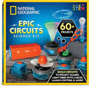 National Geographic Circuit Maker Kit - Electronics Kit for Kids with 60 Electrical Circuit Projects, Electric Circuit STEM Toy, Electronic Projects, Electrical Circuit Kit for Kids by TinyTreasures Baby Boutique