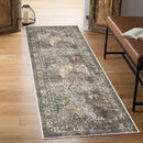 Keen Home Design 2x10 Rug - Machine Washable Runner Rug with Non-Slip Backing, Ideal for Hallway, Entryway, Kitchen, Laundry Room - Vintage, Easy Clean, Durable, Low Pile - (2'6" x 10') by CozyNest Decor