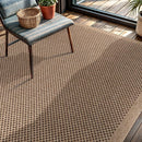 CAMILSON Easy Jute Rug 4x6, Indoor Outdoor Natural Color Fiber Area Rugs for Living Room Patio and Kitchen Rug, Sisal Boho Woven Design, Easy-Cleaning, Washable Outside Carpet Alfombras para(4 x 6) by CozyNest Decor