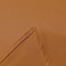 sancua Fall Tablecloth Rectangular for 6 Foot Tables - 60 x 102 Inch - Stain and Wrinkle Resistant Rectangle Table Cloth, Fabric Thanksgiving Table Cover for Dining Tables, Buffet Parties, Bronze by CozyNest Decor