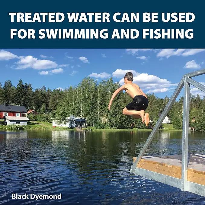 Airmax Pond Dye Packets Nature's Blue Colorant for Large Pond & Lake, Beneficial UV Blocking Color Concentrate, Maintain Clean & Clear Pond, Fish, Bird & Animal Safe, Easy Treatment, 2 Soluble Packets, photo 6 of 9