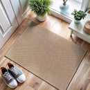 CAMILSON Easy Jute Rug 2x3, Indoor Outdoor Natural Color Fiber Area Rugs for Bathroom and Kitchen Rug, Herringbone Seagrass Boho Woven Design, Easy-Cleaning, Washable Outside Carpet Alfombras (2 x 3) by CozyNest Decor